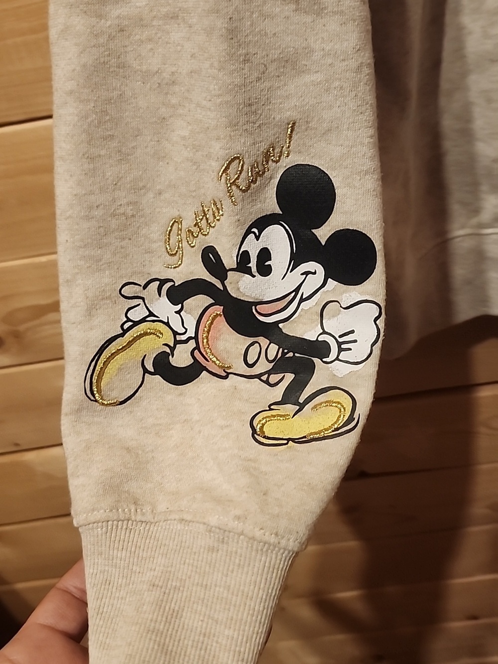 Disney Mickey Mouse Hoodie Size Medium Womens Cotton Blend - Picture 5 of 6